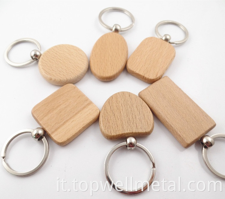 wood keychain